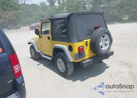 2006 Jeep Wrangler X из США, поврежденный, VIN 1J4FA39S96P702423